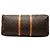 Borsa da viaggio Louis Vuitton Monogram Keepall Bandouliere 55 Marrone - vista 3