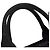 Borsa Tote Satchel Prada Small Canvas Canapa Logo Nera Nero - vista 12