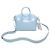 Borsa convertibile in vernice Givenchy azzurro chiaro Blu