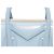 Borsa convertibile in vernice Givenchy azzurro chiaro Blu - vista 6