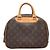 Borsa Louis Vuitton Trouville Marrone - vista 3