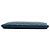 Clutch Chanel Large Quilted Lambskin O Case Blu - vista 3