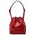 Borsa a secchiello Louis Vuitton Epi Petit Noe rossa Rosso