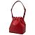 Borsa a secchiello Louis Vuitton Epi Petit Noe rossa Rosso - vista 2