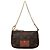 Borsa a tracolla Louis Vuitton Monogram Trunks and Locks Mini Pochette Accessoires Marrone