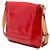 Borsa a tracolla Louis Vuitton Monogram Vernis Thompson Street rossa Rosso - vista 2