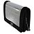 Borsa Chanel Wallet On Chain in velluto nero e paillettes a specchio Metallico - vista 3