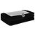 Borsa Chanel Wallet On Chain in velluto nero e paillettes a specchio Metallico - vista 7