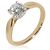 Anillo de compromiso Harmony Tiffany & Co. Diamante redondo brillante 0.77 ct - vista 2