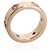 Anello Love Cartier in oro rosa e pietre preziose arcobaleno - vista 2