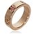 Anello Love Cartier in oro rosa e zaffiro rosa - vista 2