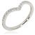 Tiffany & Co. Anello Soleste V Band in platino e diamanti - vista 2
