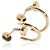 Love Orecchini Cartier Juste un Clou Small Model in oro giallo - vista 3