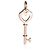 Pendente Chiave Cuore in Oro Rosa Tiffany & Co. - vista 2