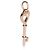 Pendente Chiave Cuore in Oro Rosa Tiffany & Co. - vista 4