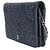 Portafoglio Chanel Blue Lambskin Camellia Studded Wallet on Chain - vista 3