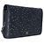 Portafoglio Chanel Blue Lambskin Camellia Studded Wallet on Chain - vista 4
