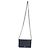 Portafoglio Chanel Blue Lambskin Camellia Studded Wallet on Chain - vista 5
