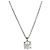 Pendente Solitario in Platino e Diamante Tiffany & Co.