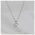 Pendente Solitario in Platino e Diamante Tiffany & Co. - vista 3
