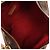 Borsa a tracolla Louis Vuitton Croissant MM Monogram in marrone M51512 Rosso - vista 11