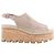 Trim Sandali Espadrilles Hermès in Camoscio con Zeppa in Beige SL221030Z, Taglia EU 37