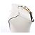 Borsa a tracolla in pelle LOEWE Puzzle Hobo in White Beige - vista 12