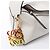 Borsa a tracolla in pelle LOEWE Puzzle Hobo in White Beige - vista 6