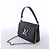 Borsa a tracolla Louis Vuitton Twist MM in pelle Epi Nera M50282 Nero - vista 2