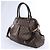 Borsa a tracolla Louis Vuitton Trevi GM Damier Ebene in marrone N51998 Rosso - vista 2