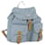 PRADA Backpack Nylon Light Blue Silver  - vista 1