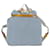 PRADA Backpack Nylon Light Blue Silver  - vista 2