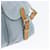 PRADA Backpack Nylon Light Blue Silver  - vista 24