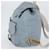 PRADA Backpack Nylon Light Blue Silver  - vista 3
