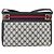 GUCCI Sherry Line GG Supreme Shoulder Bag PVC Navy Gold Red - vista 2