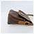 Céline CELINE Macadam Canvas Shoulder Bag PVC Leather Brown Gold - vista 3