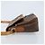 Céline CELINE Macadam Canvas Shoulder Bag PVC Leather Brown Gold - vista 4