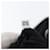 PRADA Backpack Nylon Black Silver  - vista 12