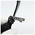 FENDI Mamma Baguette Shoulder Bag Jersey Black Silver - vista 14