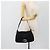 FENDI Mamma Baguette Shoulder Bag Jersey Black Silver - vista 21