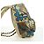 CHANEL Graphic Backpack Coated Canvas Gold CC - vista 4
