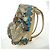 CHANEL Graphic Backpack Coated Canvas Gold CC - vista 5