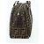 FENDI Zucca Canvas Hand Bag Black Brown - vista 4