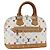 LOUIS VUITTON Monogram Multicolor Alma Hand Bag White M92647 LV
