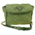 PRADA Chain Shoulder Bag Nylon Green Gold