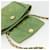 PRADA Chain Shoulder Bag Nylon Green Gold - vista 10