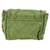 PRADA Chain Shoulder Bag Nylon Green Gold - vista 2