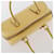 PRADA Handtasche Leder Gelbgold - Ansicht 6