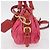 PRADA Shoulder Bag Nylon Leather 2way Pink Gold - vista 3