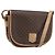 Céline CELINE Macadam Canvas Shoulder Bag PVC Leather Brown Gold